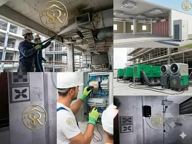 Air conditioner cleaning and servicing project